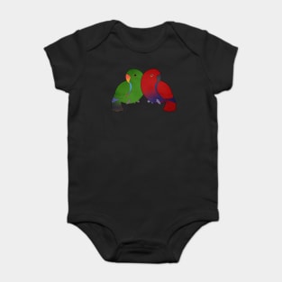 Eclectus Parrot Baby Bodysuit